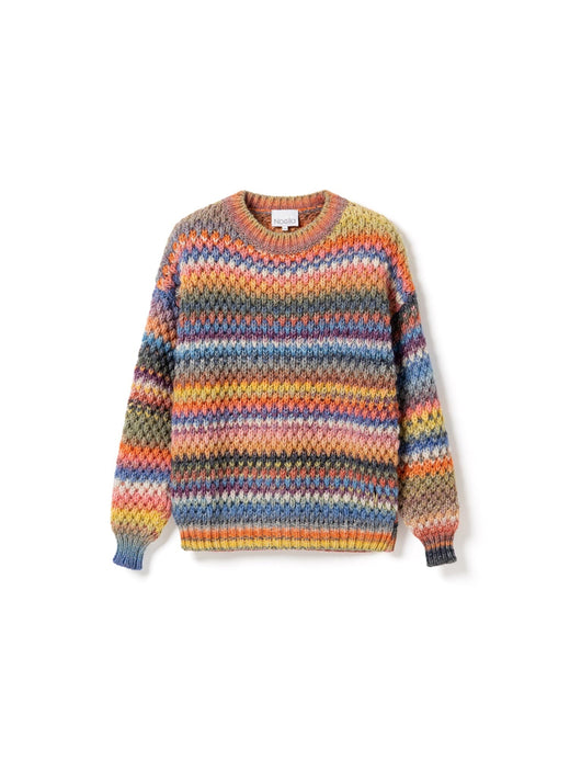 Noella - Gio Sweater - Multi Mix Strikbluser 