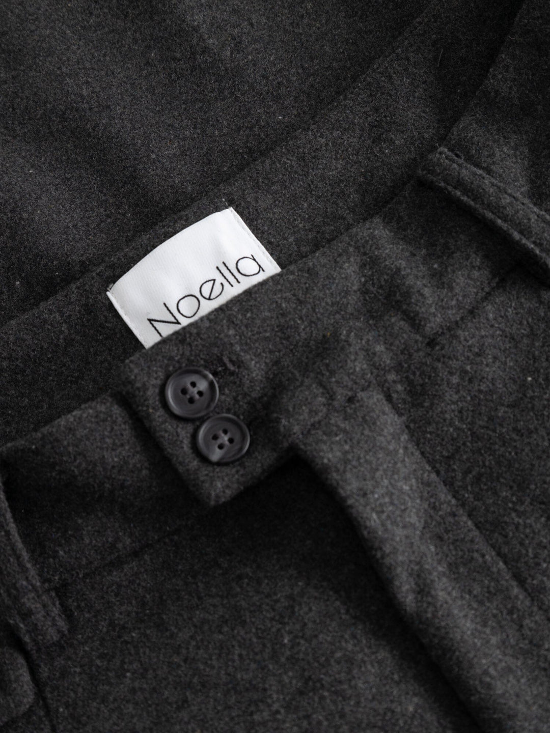 Noella - Joann Pants 11790035 - 1252 - Dark Grey Mel. Bukser 