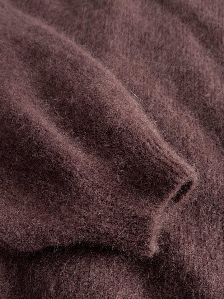 Noella - Kae Knit Cardigan 12940084 - 1471 - Medium Brown Cardigans 