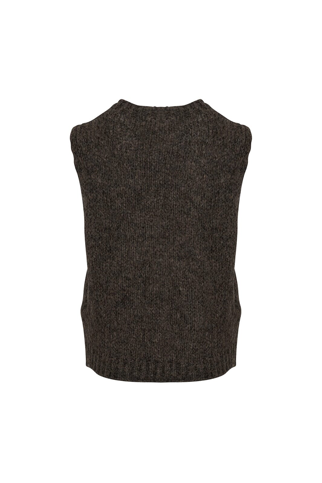 Noella - Kala Knit Vest 11162185 - Nature Brown