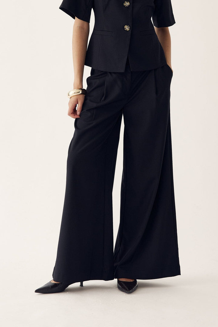Noella - Kazia Pants - 004 Black Bukser 