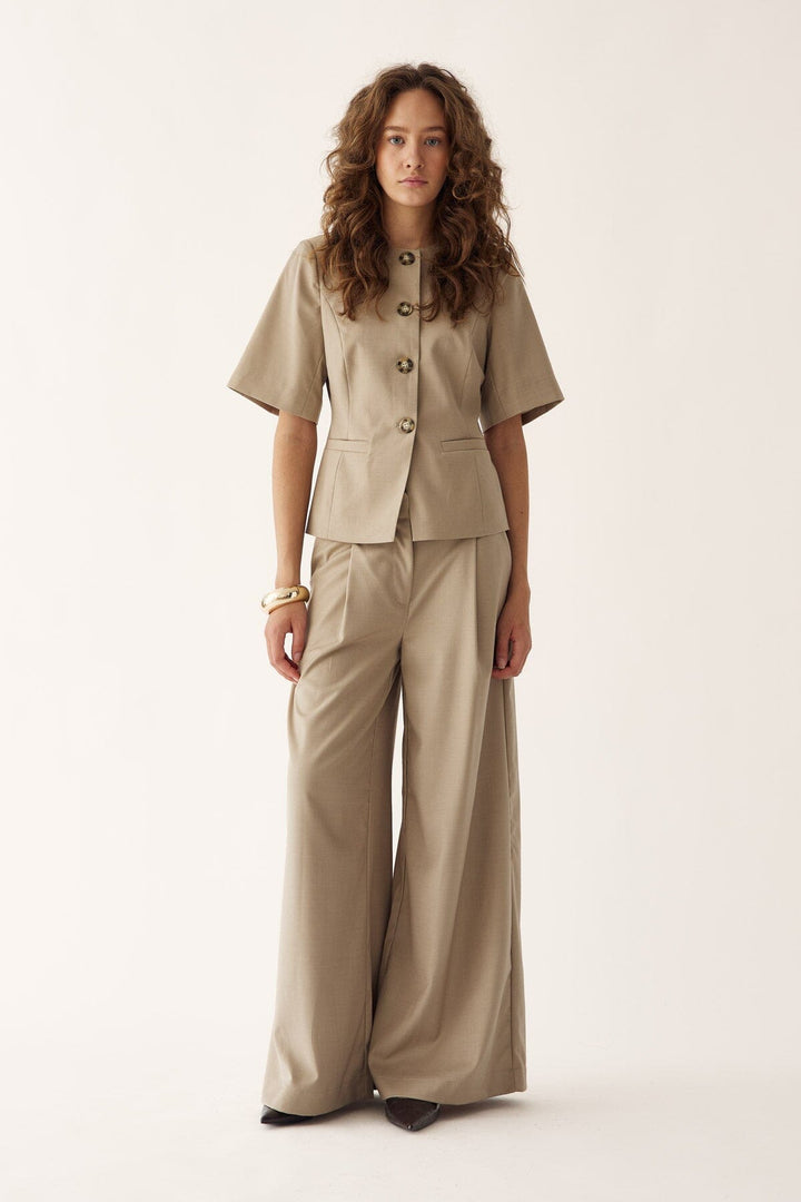 Noella - Kazia Pants - 1206 Oyster Bukser 