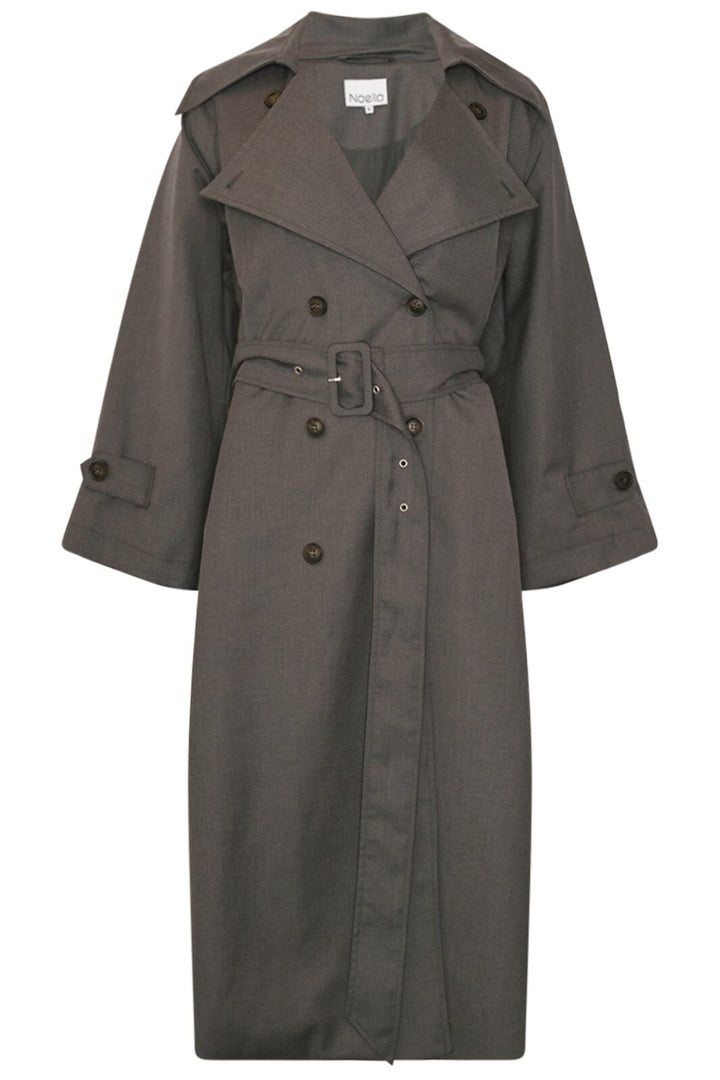 Noella - Kealyn Coat - 019 Dark Grey Melange