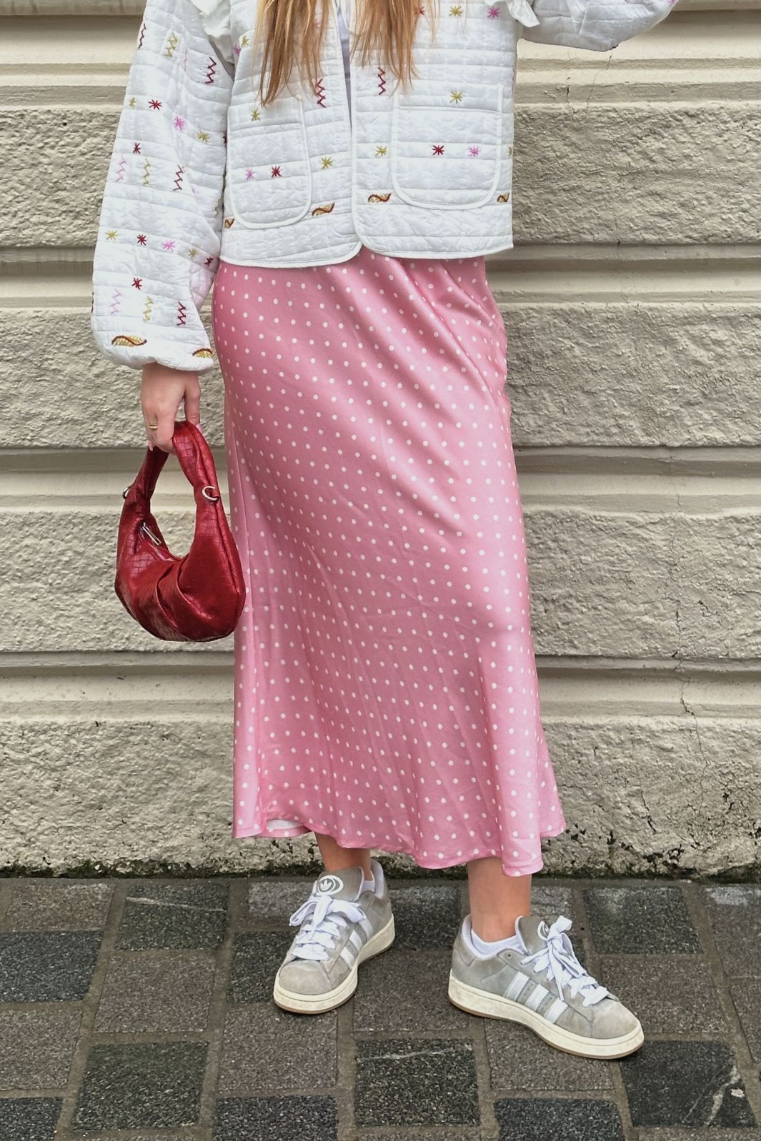 Noella - Kenya Skirt 13450001 - 1335 Carmine Blush Print Nederdele 