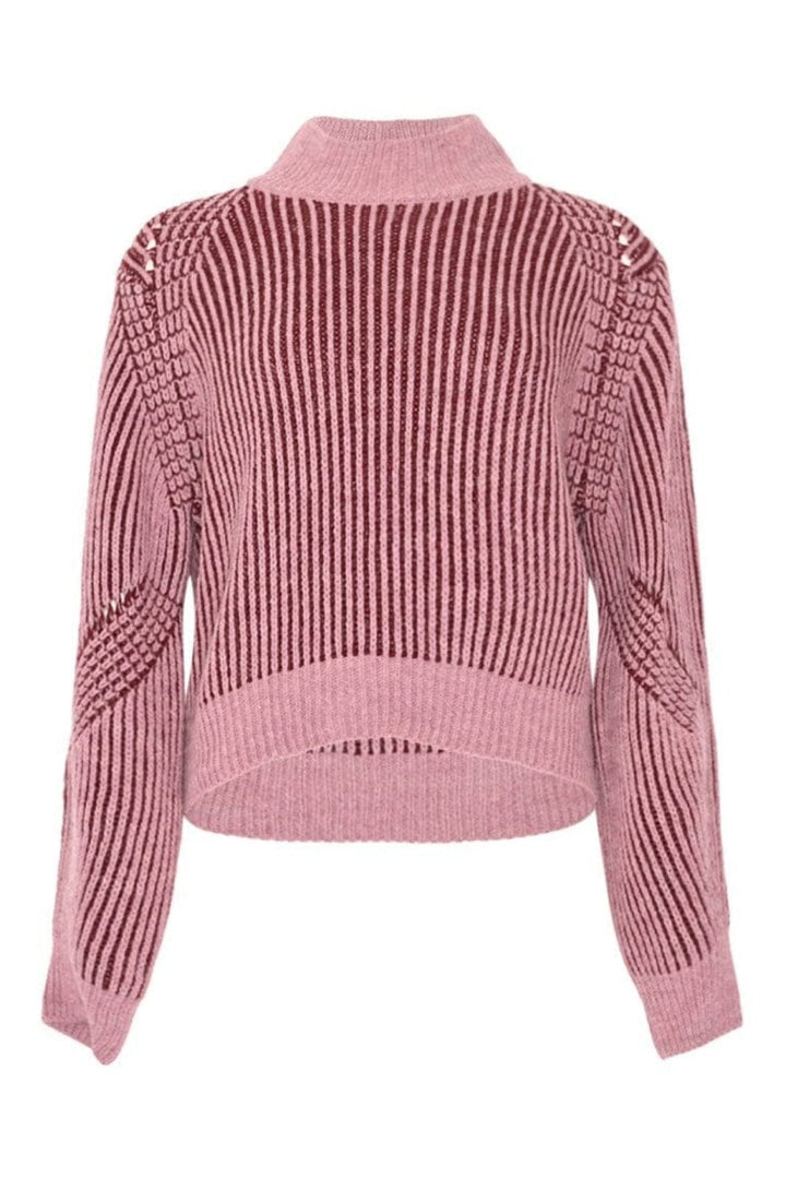 Noella - Lassie Knit 14370001 - 1403 - Burgundy Rose Strikbluser 