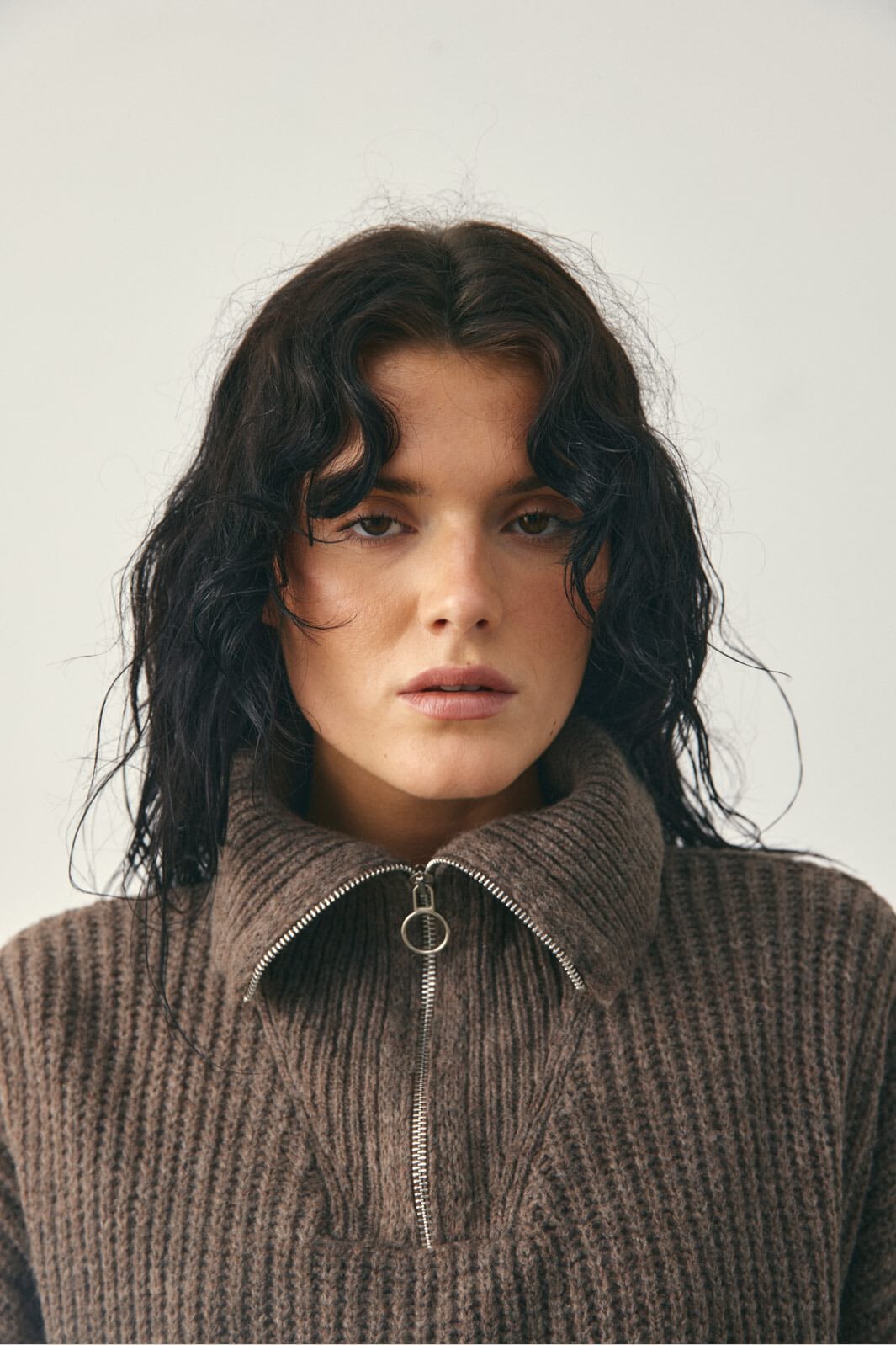 Noella - Lesia Knit 14460001 - 1406 - Timber Wolf Melange