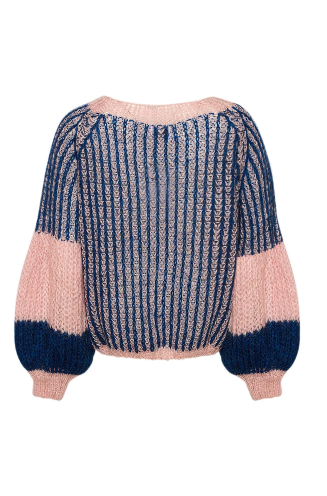 Noella - Liana Knit Cardigan - Rose/Navy