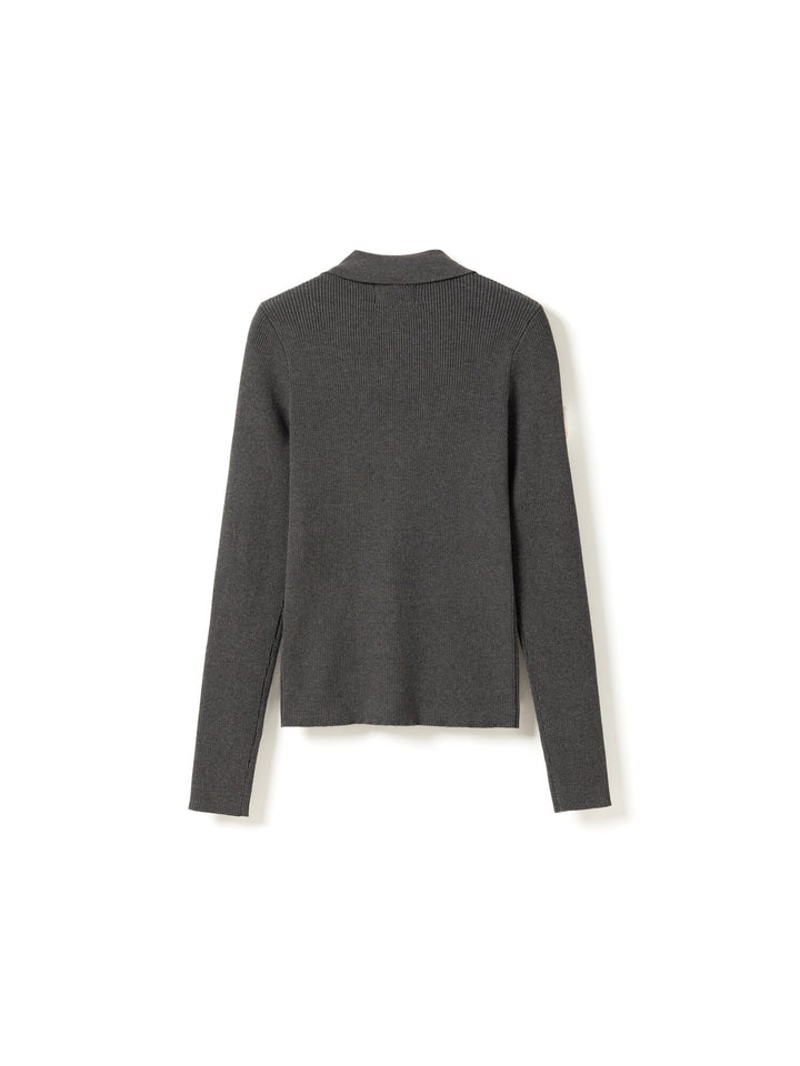 Noella - Livanna Knit Cardigan 13800005 - 972 - Medium Grey Mel. Cardigans 