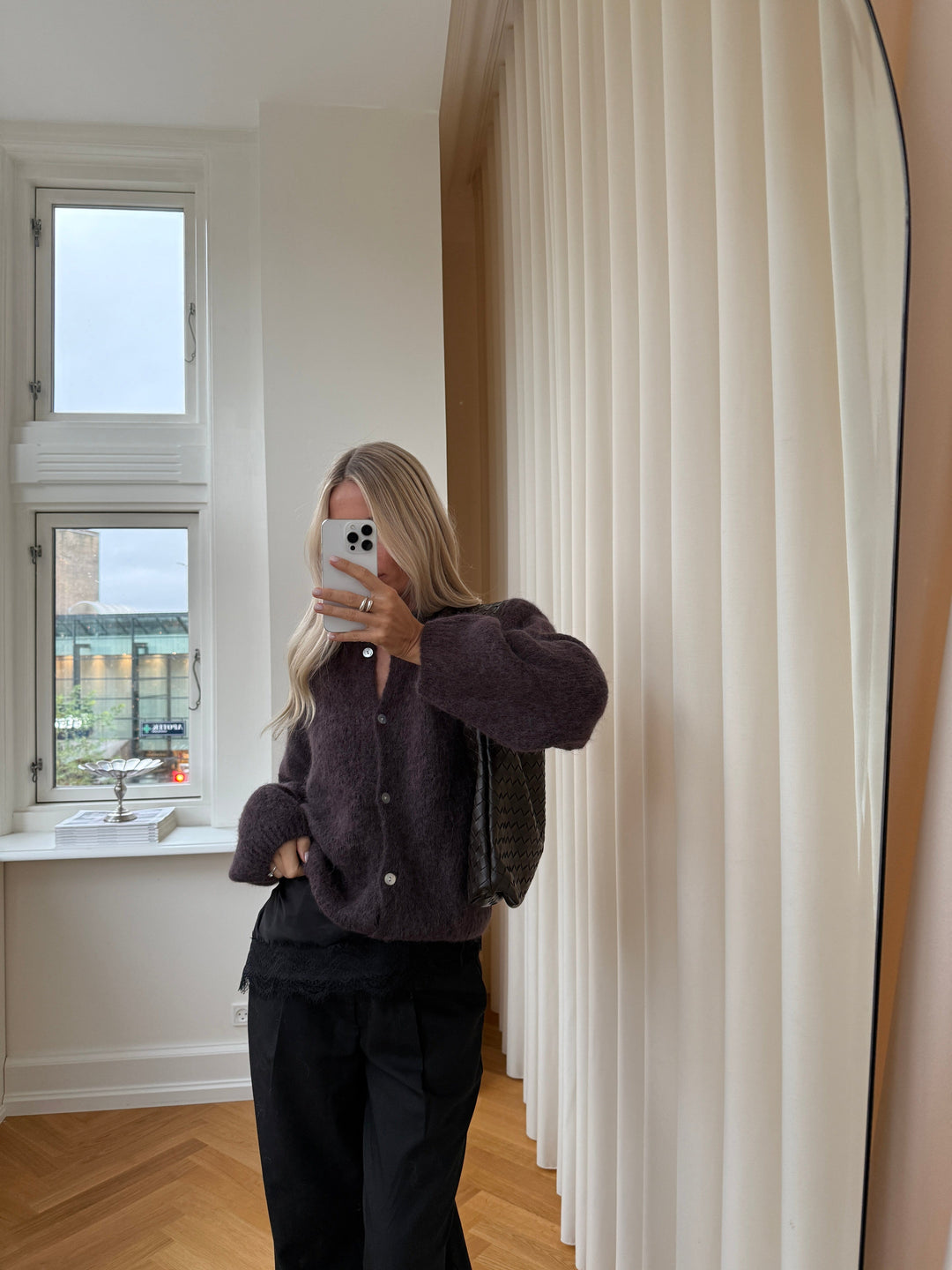 Noella - N-Kae Knit Cardigan 15950001 - 674 - Chocolate Cardigans 