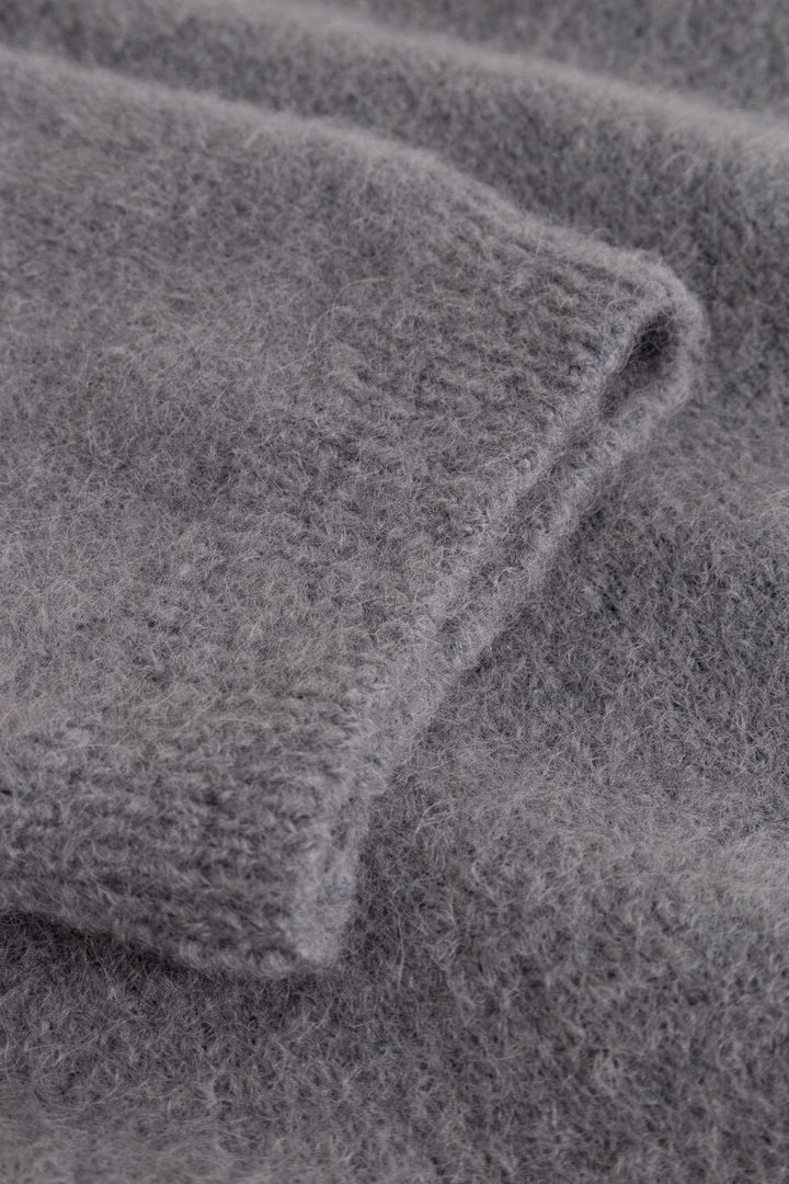 Noella - N-Lane Knit 16470002 - 1252 - Dark Grey Mel.