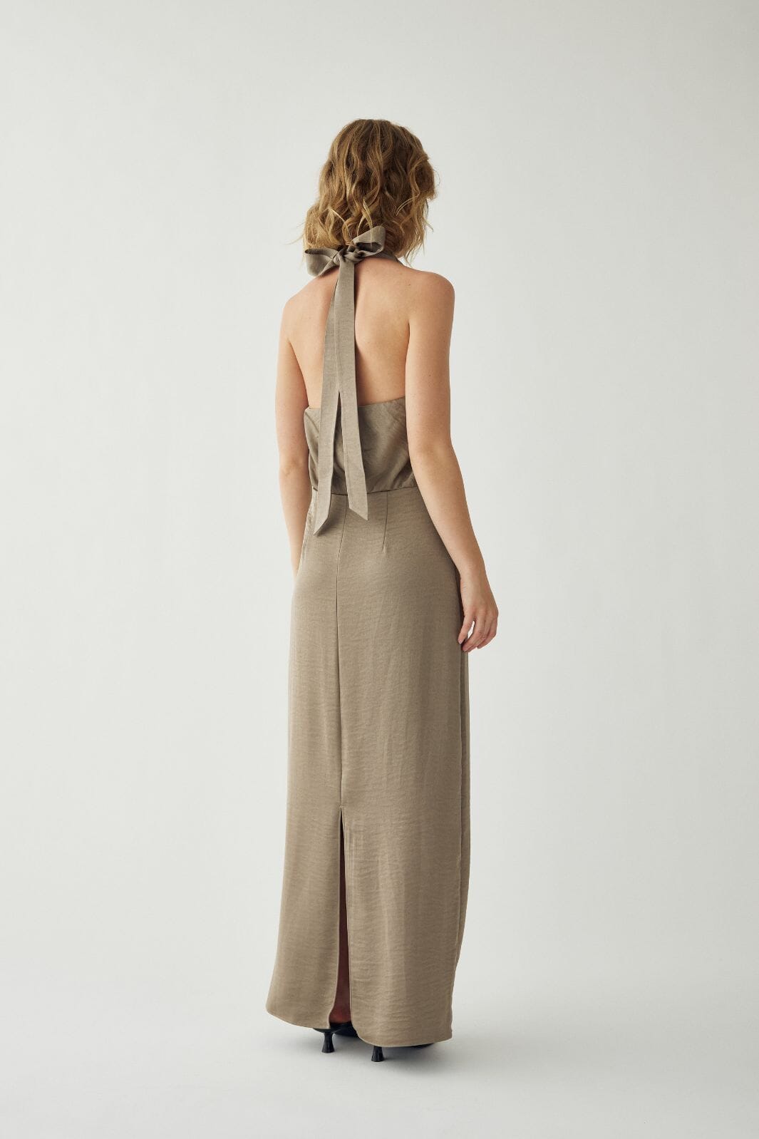 Noella - N-Lashanna Dress 16240006 - 1216 - Grey Sand Kjoler 