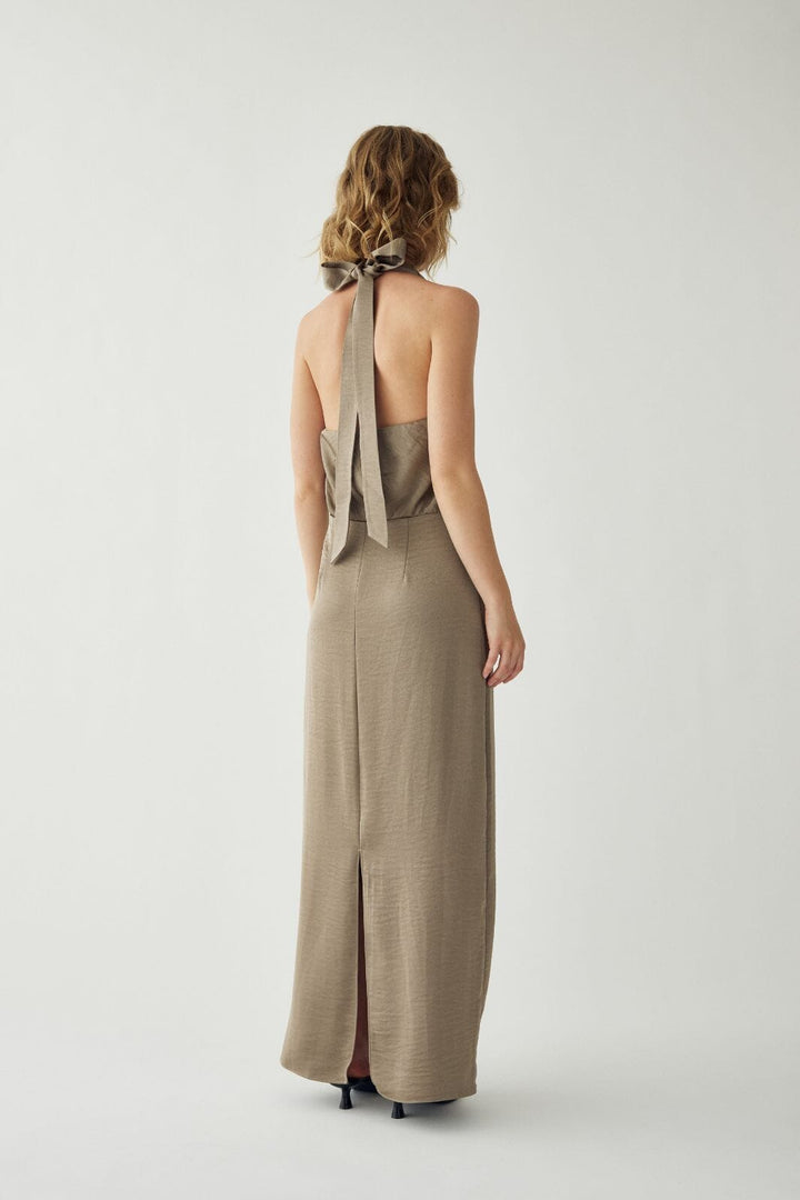 Noella - N-Lashanna Dress 16240006 - 1216 - Grey Sand Kjoler 