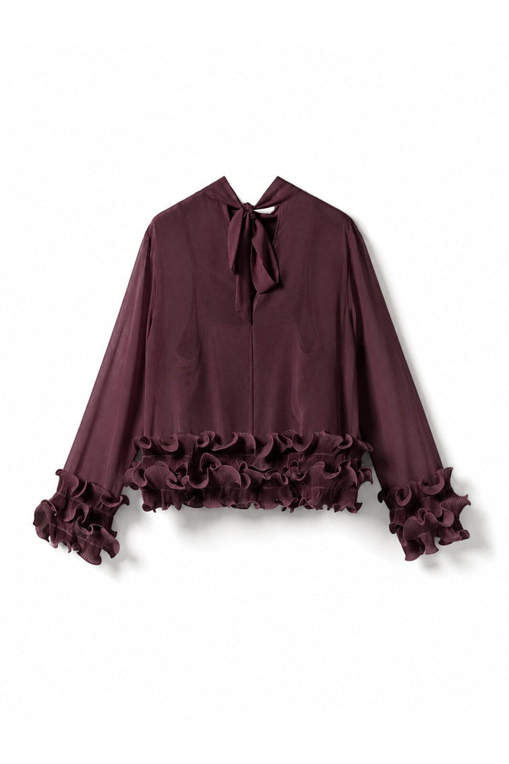 Noella - N-Latanietta Blouse 14510002 - 1393 - Winetasting