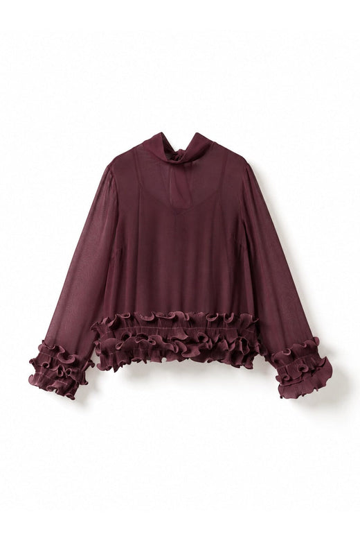 Noella - N-Latanietta Blouse 14510002 - 1393 - Winetasting