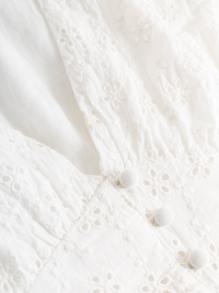 Noella - N-Lilith Maxi Dress 13650004 - 028 - White Kjoler 