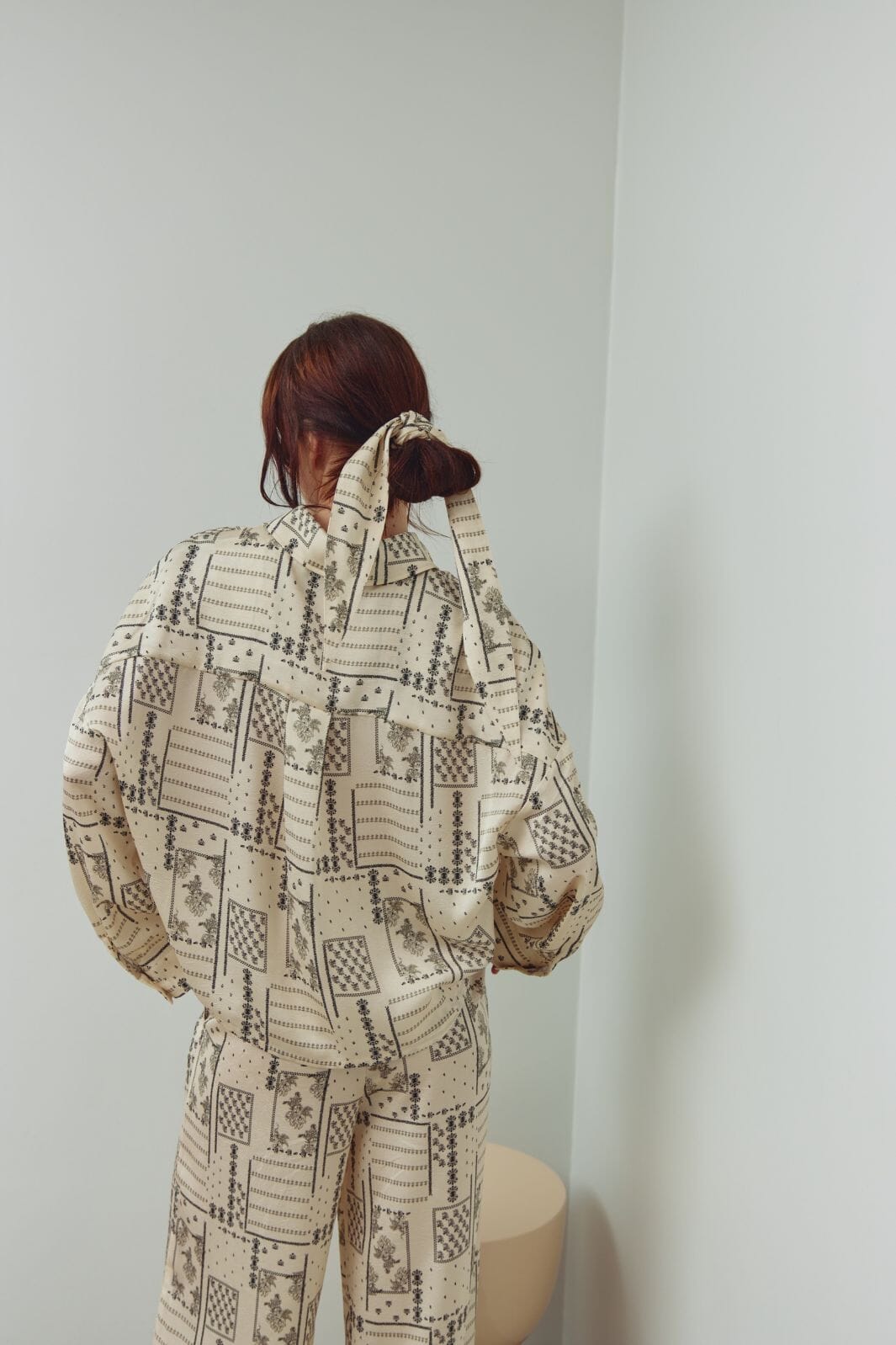 Noella - N-Lirinnah Shirt 15160001 - 1434 - Dolly Ivory Print Skjorter 