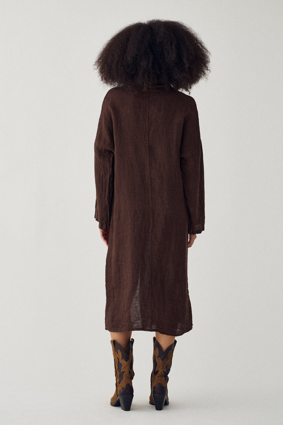 Noella - N-Lorita Dress 14700005 - 674 - Chocolate Kjoler 