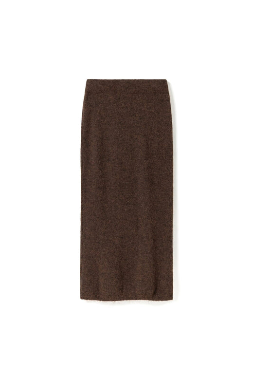 Noella - N-Malana Knit Skirt 16310004 - 674 - Chocolate