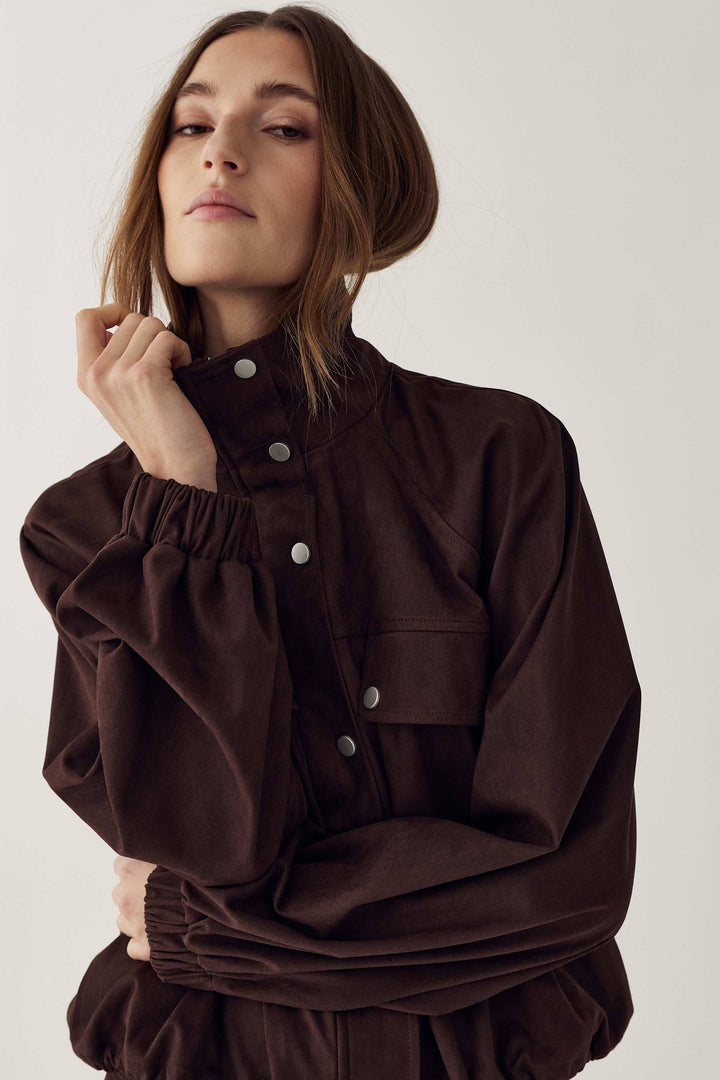 Noella - N-Marah Jacket 14960003 - 1506 - Dark Chocolate Jakker 