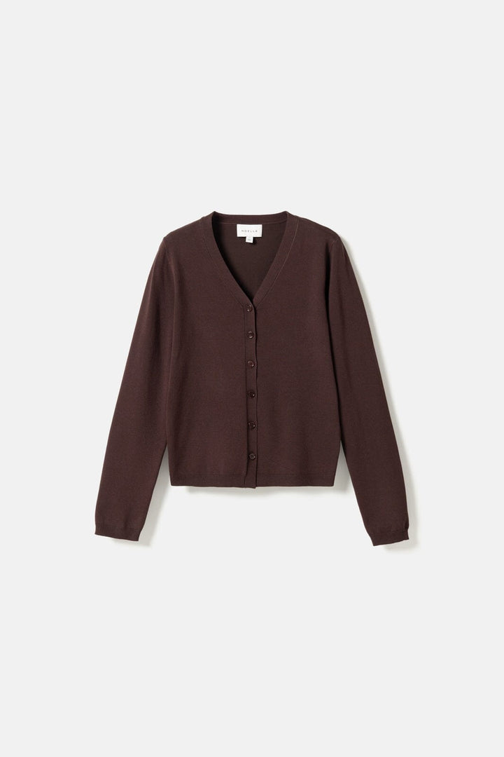 Noella - N-Marg Knit Cardigan 16020002 - 674 - Chocolate