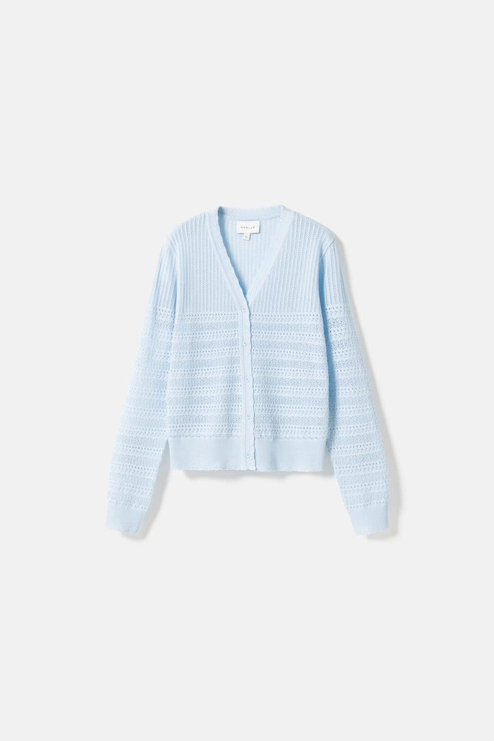 Noella - N-Margrit Knit Cardigan 16040001 - 016 - Light Blue