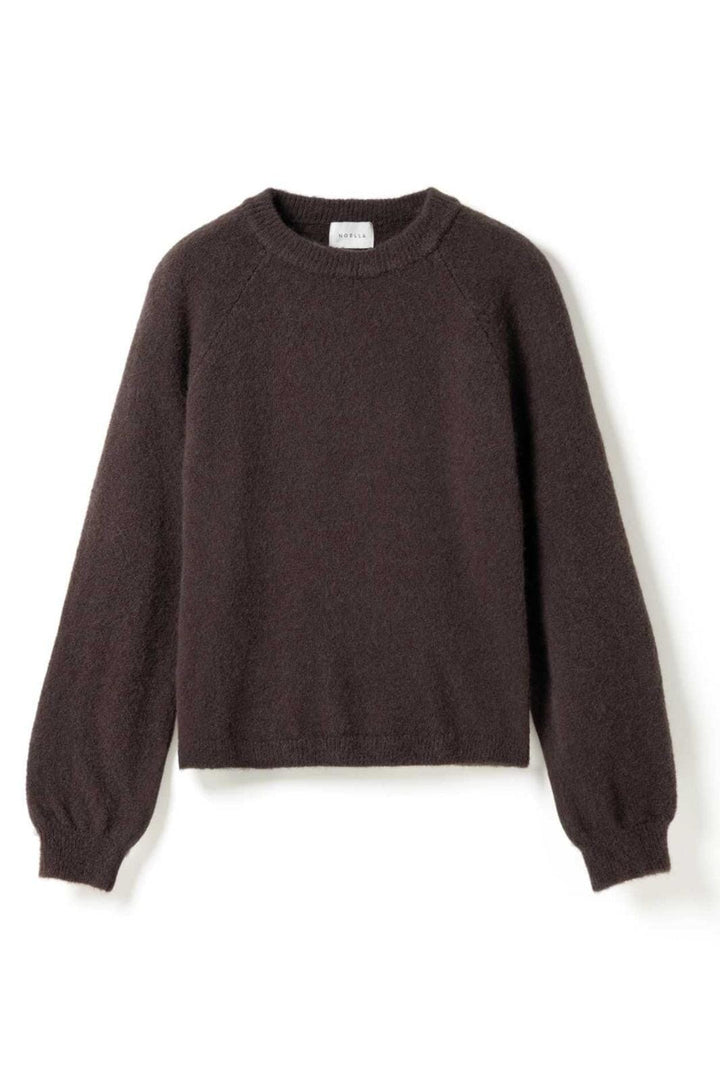 Noella - N-Marve Knit 14900005 - 674 - Chocolate Strikbluser 