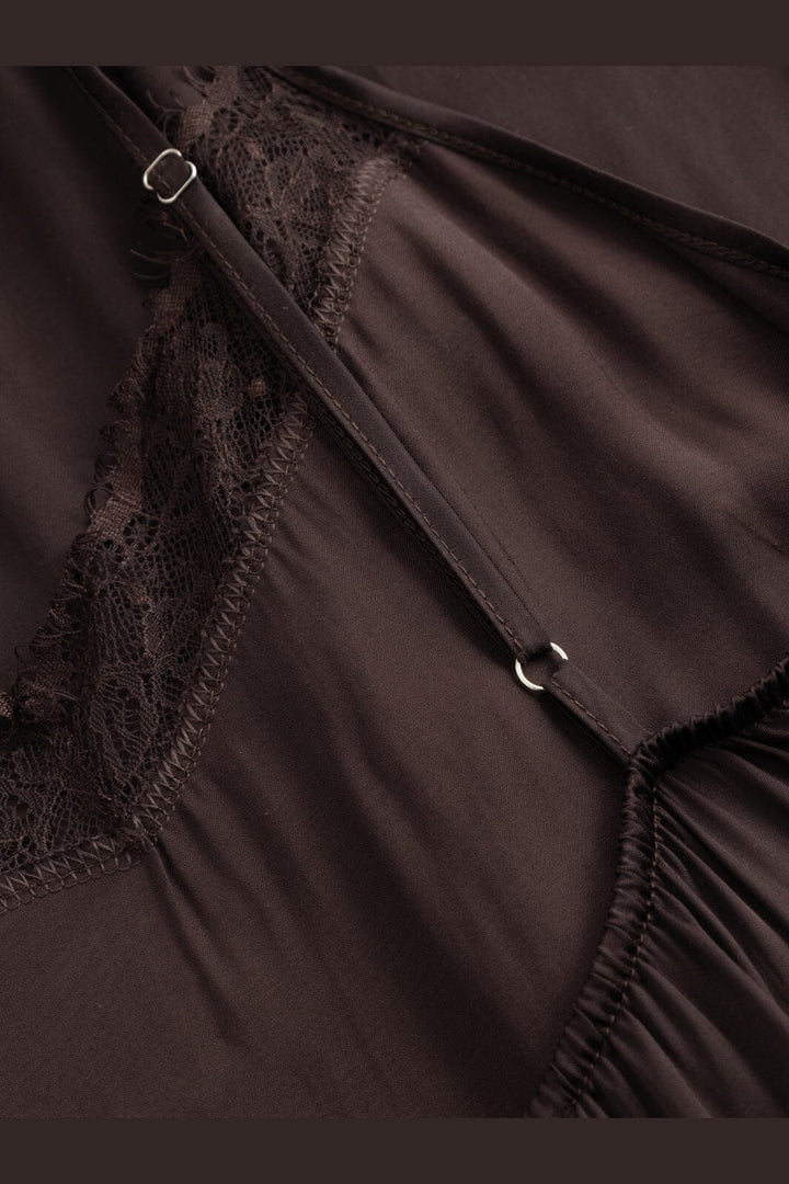 Noella - N-Marwa Dress 16440002 - 1507 - Copper Brown