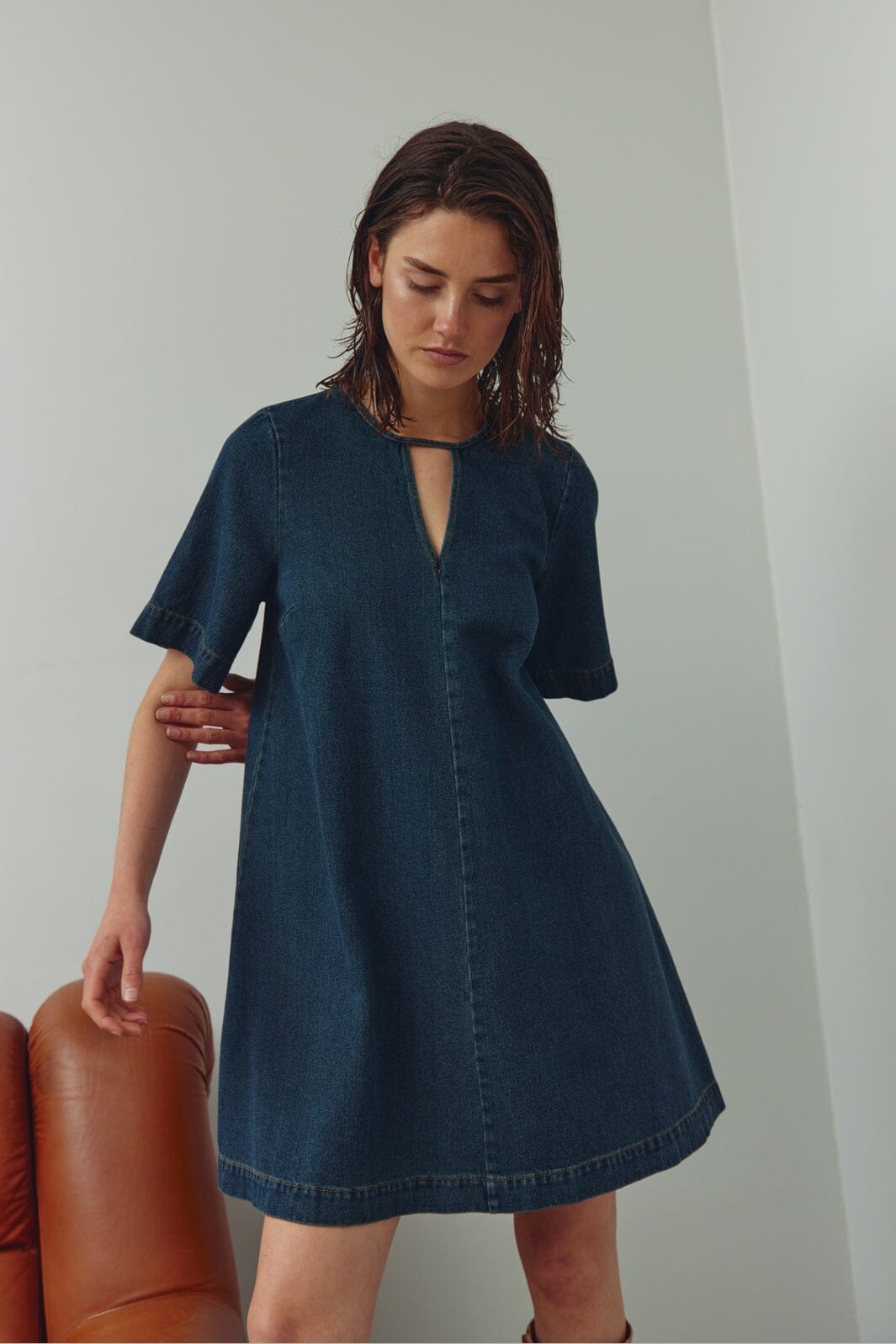 Noella - N-Mavis Dress 15150002 - 1056 - Vintage Blue Wash