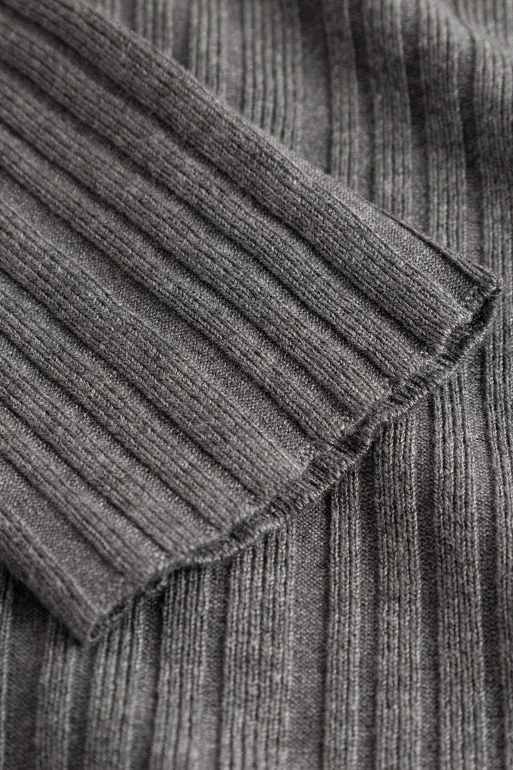 Noella - N-Melvie Top 16520001 - 1495 - Medium Grey Melange