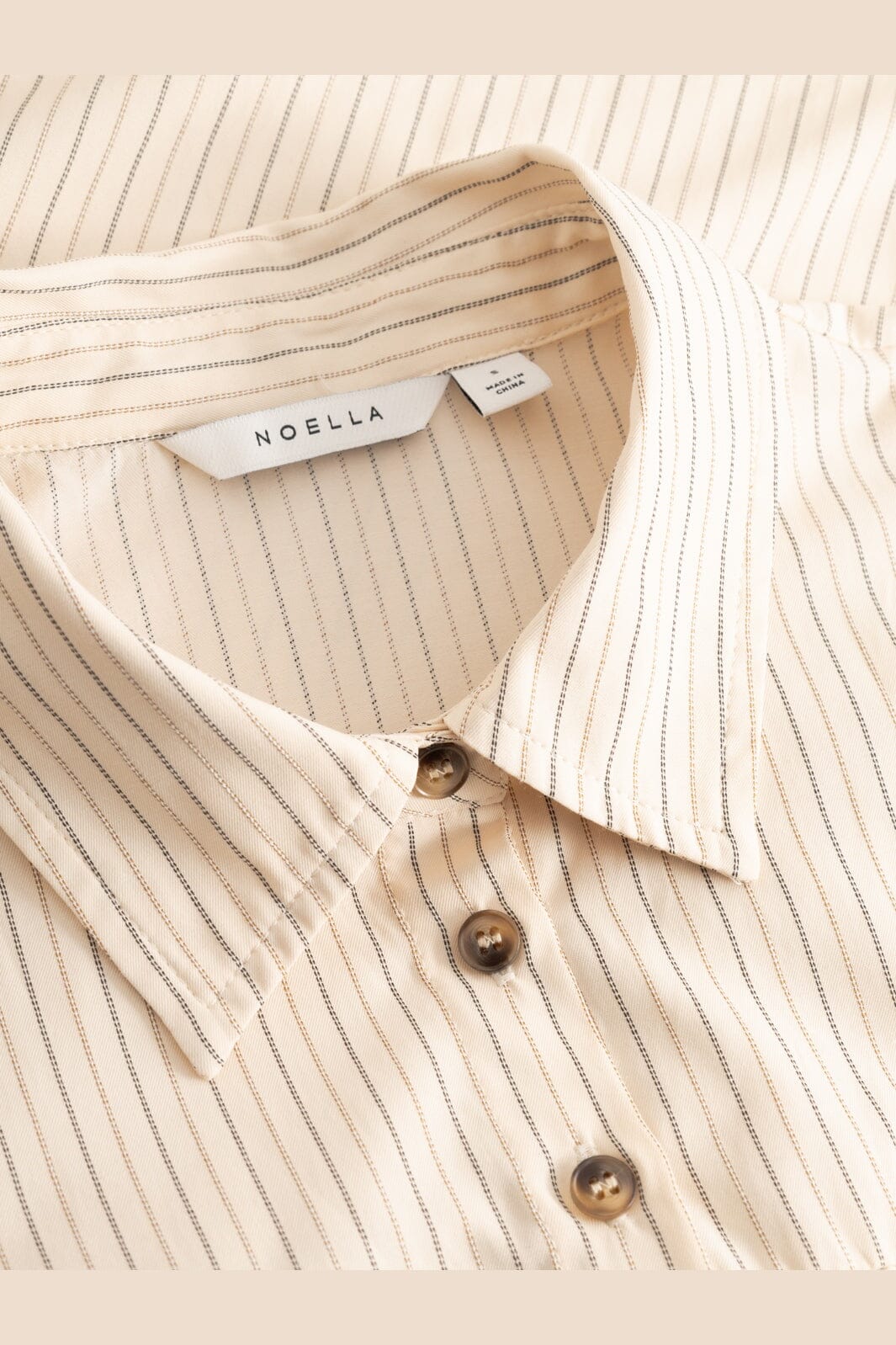 Noella - N-Mikayla Blouse 15360001 - 1441 - Donnie Cream Stripe