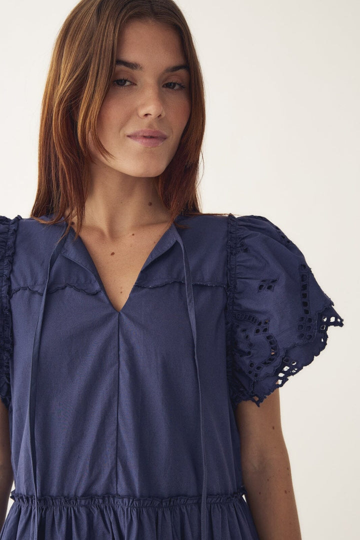 Noella - N-Monica Dress 15070001 - 1004 - Dusty Blue