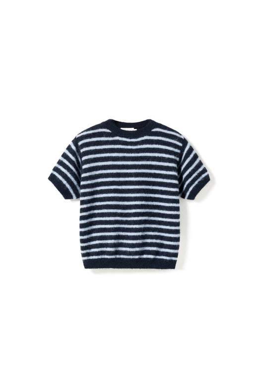 Noella - N-Monikah Ss Knit 16570003 - 117 - Blue Stripe