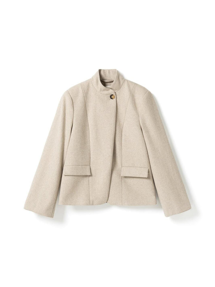 Noella - N-Monique Blazer 17120001 - 1236 - Oatmeal Melange Blazere 