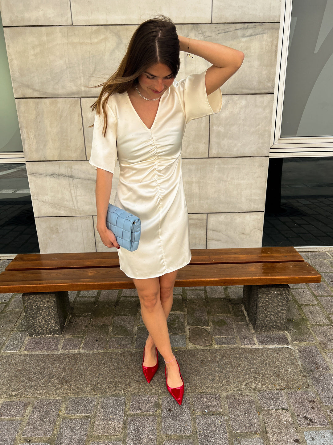 Noella - Soli Dress - 974 Ivory