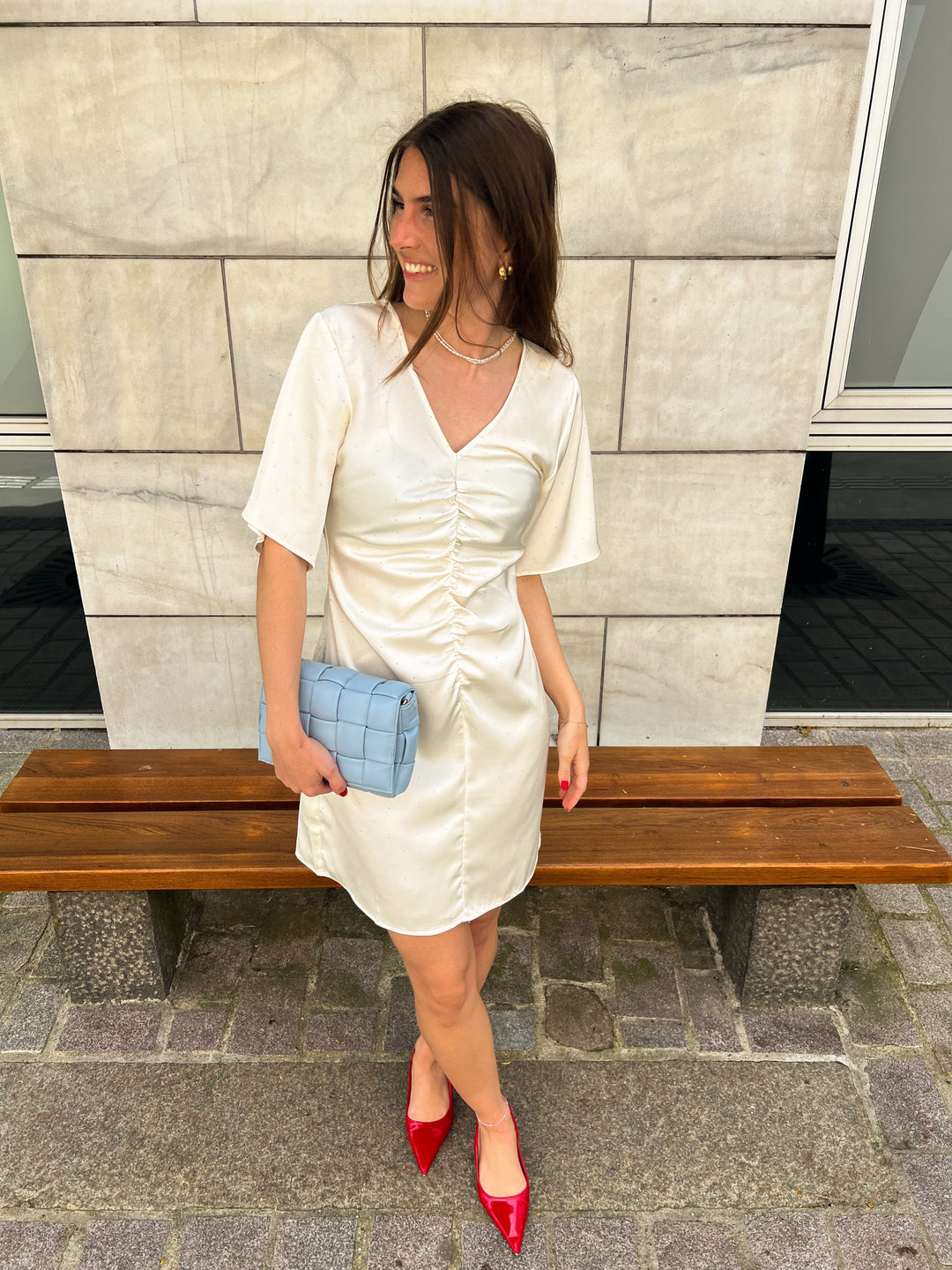 Noella - Soli Dress - 974 Ivory