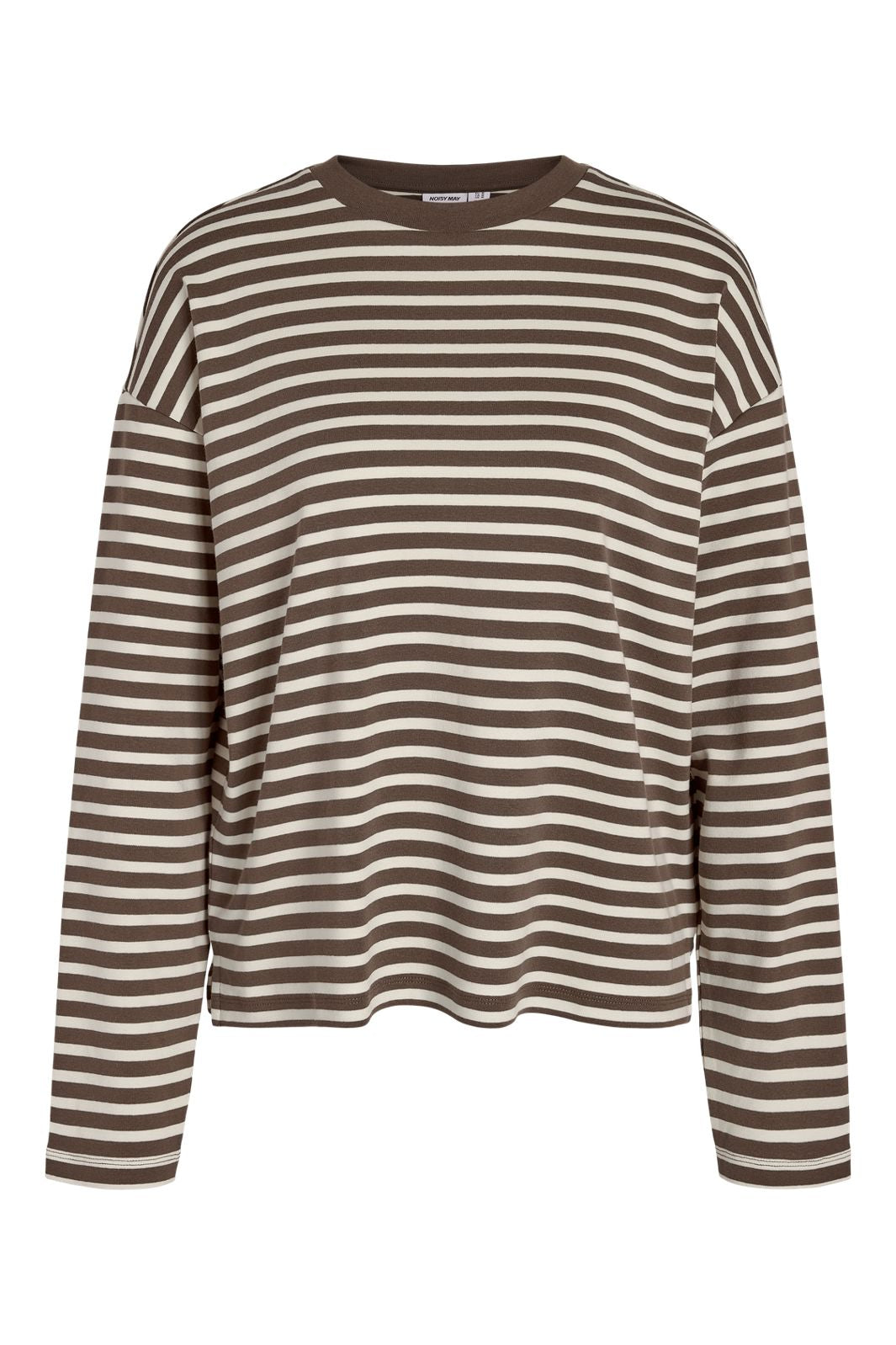Noisy May - Nmmocca L/S Regular Fit Top - 5175145 Chocolate Brown Birch