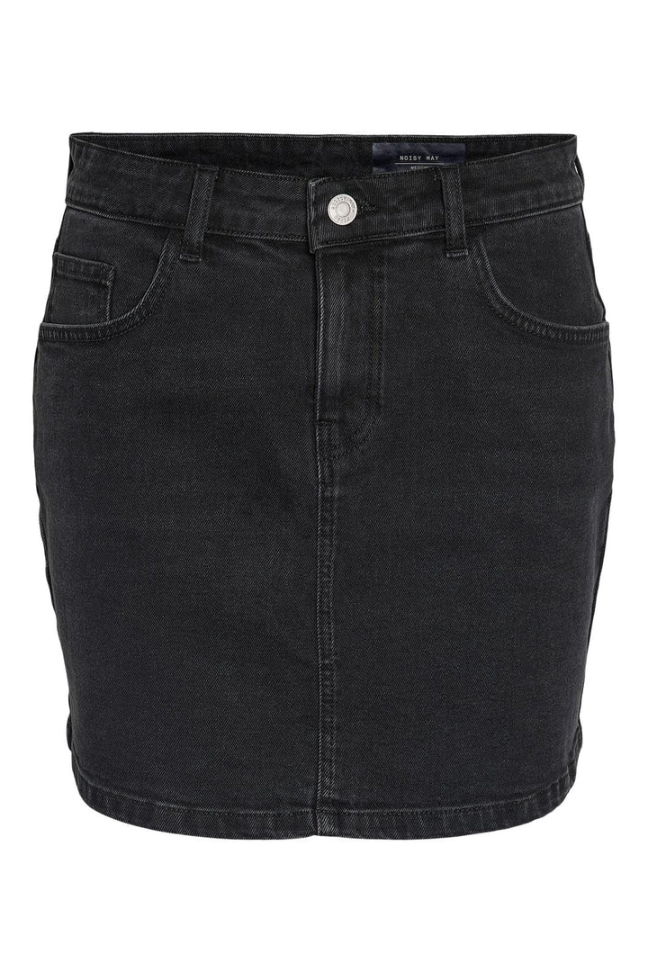 Noisy May - Nmyolanda Skirt Black Fwd Box - 4996859 Black Denim