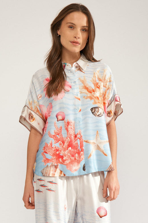 Nümph - Nuoceana Sleeveless Shirt 706751 - Skyway Skjorter 