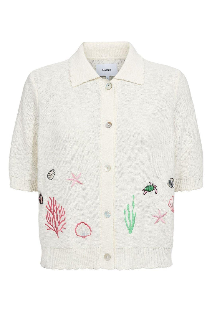 Nümph - Nuseanna Cardigan 706782 - Cloud Dancer Cardigans 