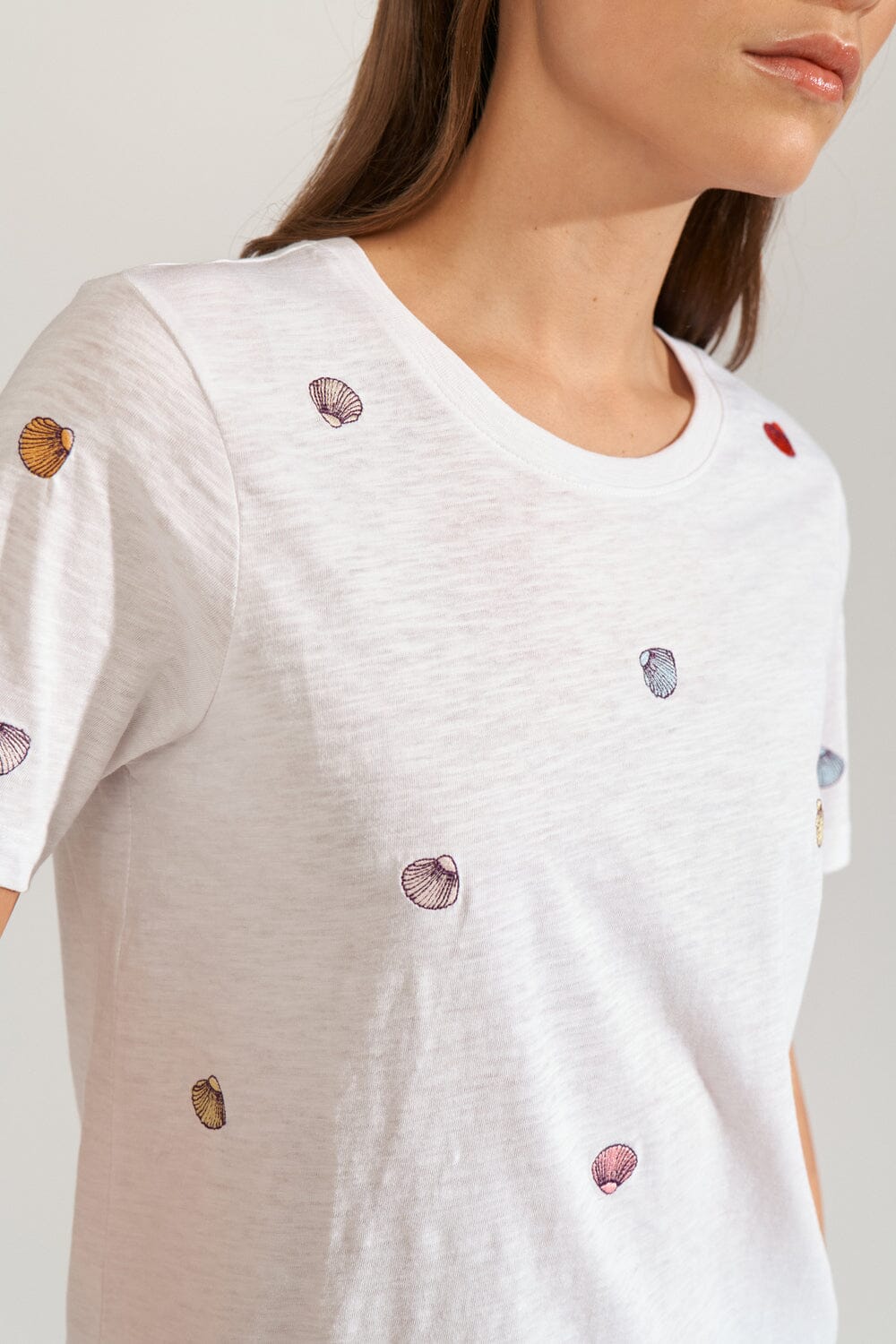 Nümph - Nushellpa T-shirt - Gots 706818 - Bright White T-shirts 