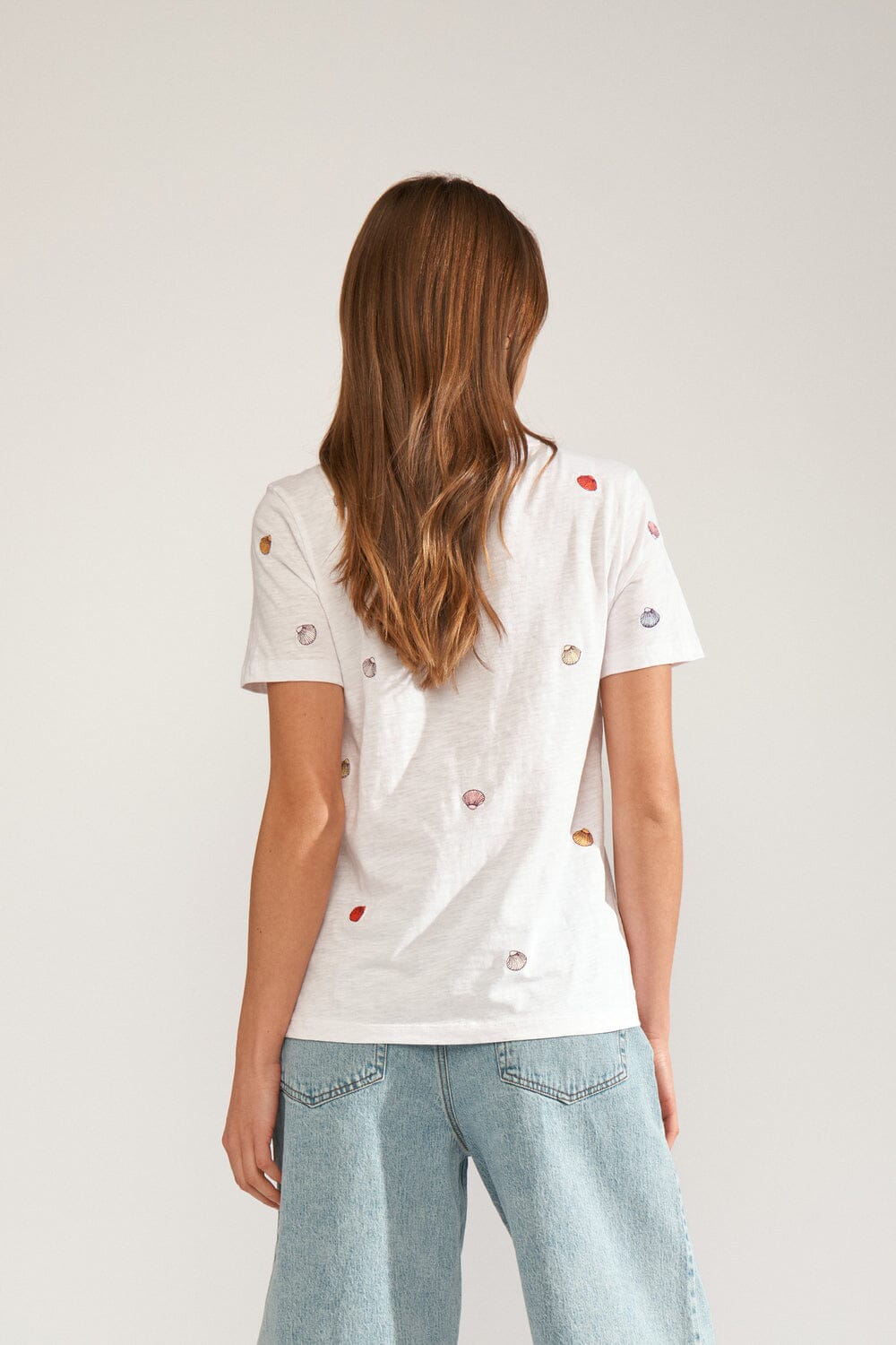 Nümph - Nushellpa T-shirt - Gots 706818 - Bright White T-shirts 