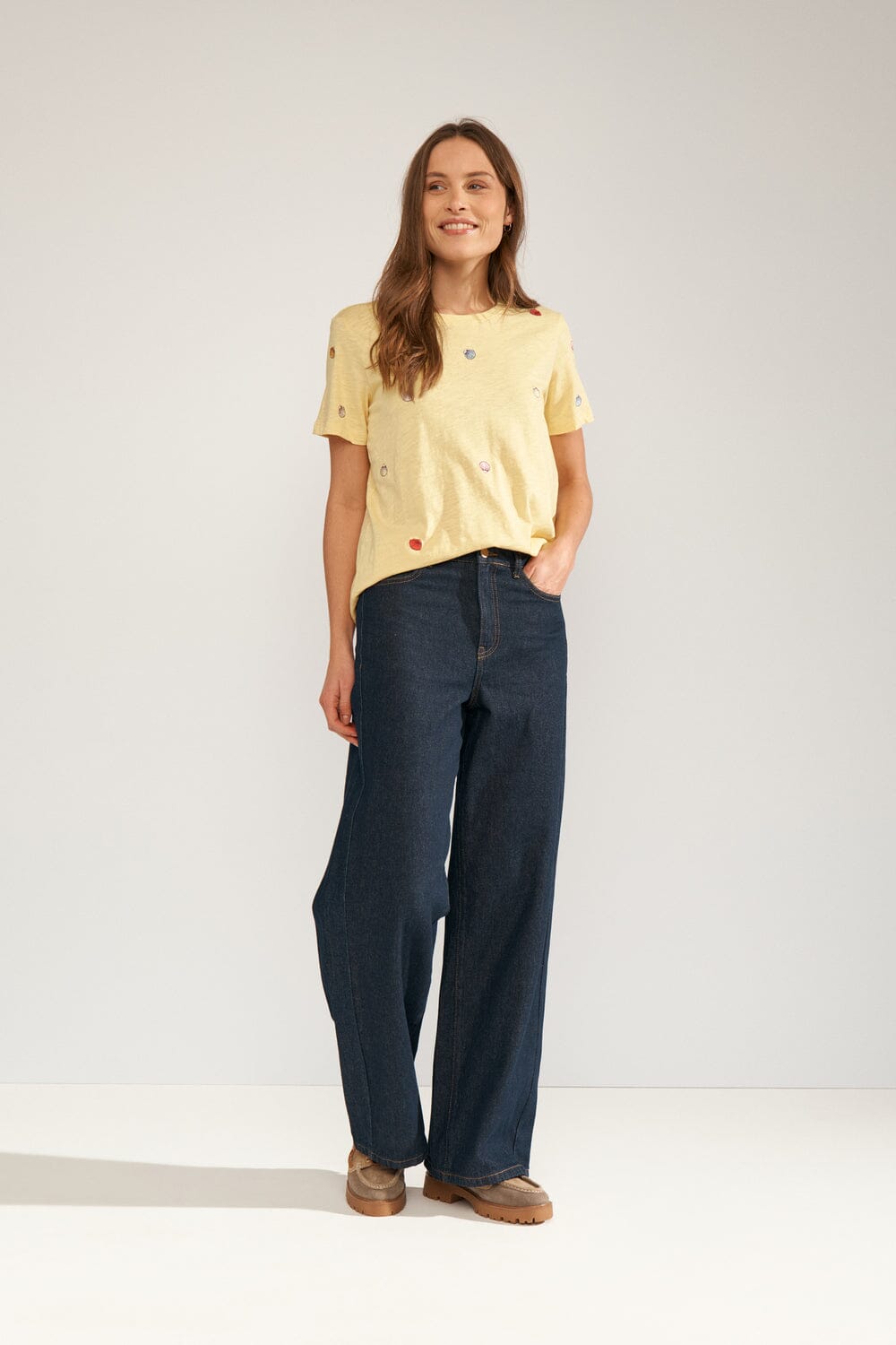 Nümph - Nushellpa T-shirt - Gots 706818 - Popcorn T-shirts 