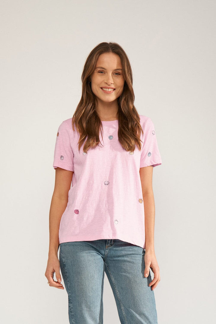 Nümph - Nushellpa T-shirt - Gots 706818 - Prism Pink T-shirts 