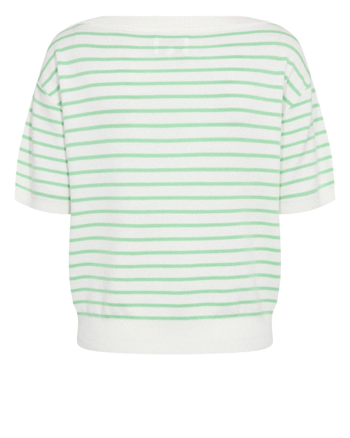 Nümph - Nusillio Pullover 706747 - Absinthe Green Strikbluser 