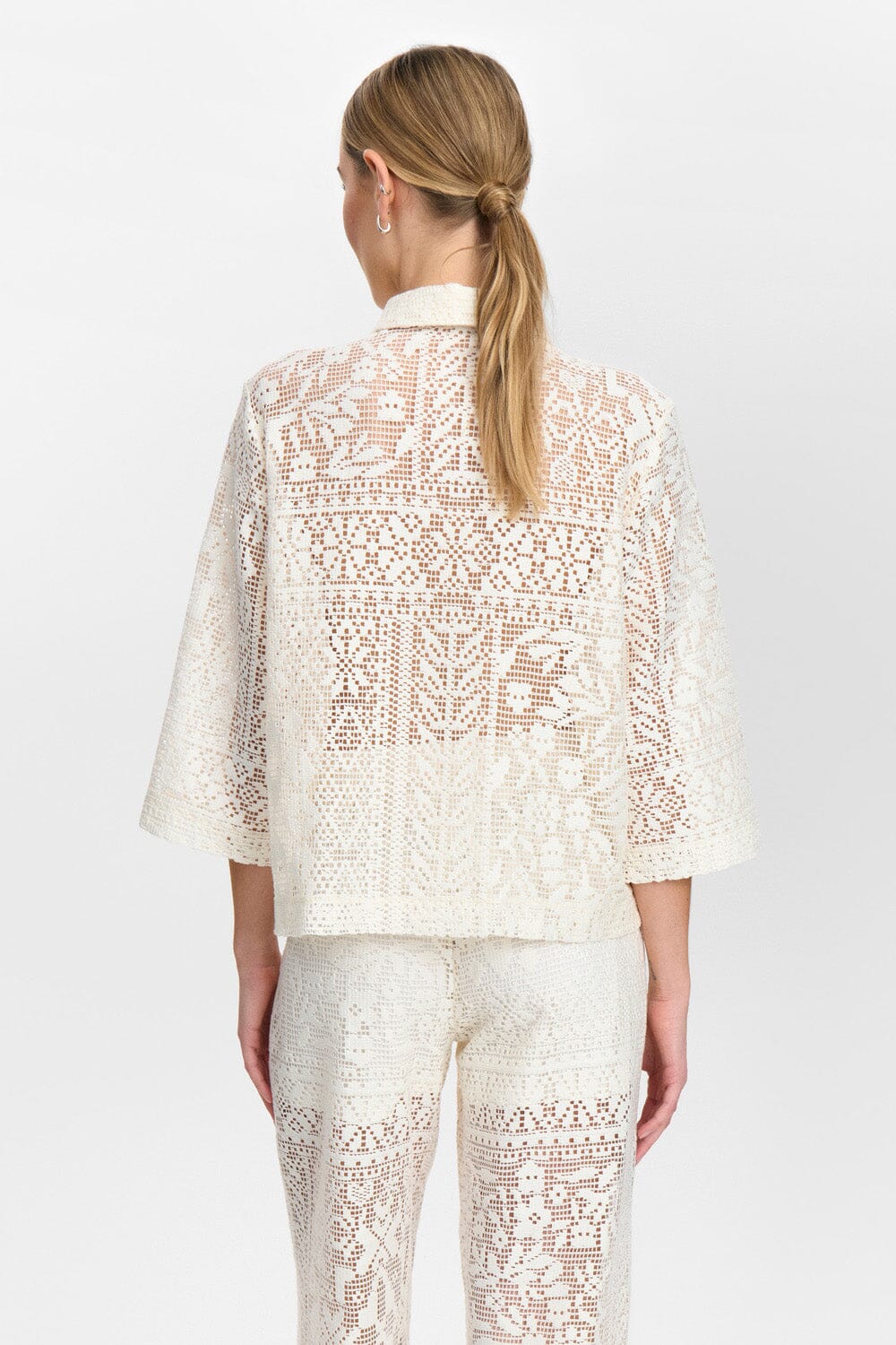 Nümph - Nuwicki Shirt 705531 - Cloud Dancer Skjorter 