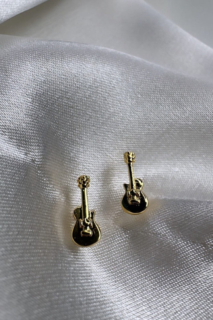 O element - You Rock Guitar Earstick - Forgyldt