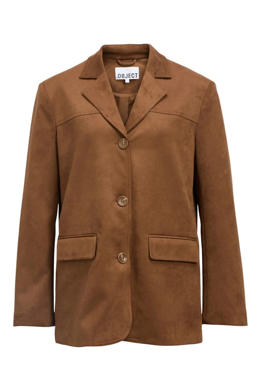 Object - Objfenja Lo Blazer Ss Fair 25 - 4881637 Rawhide