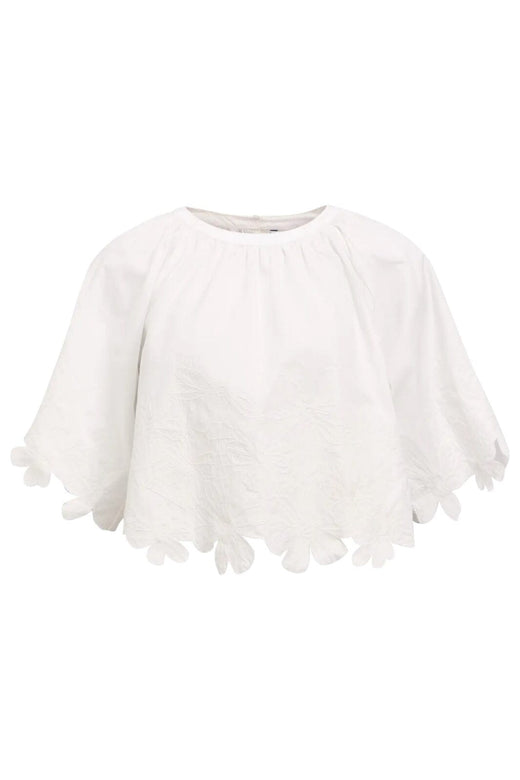 Object - Objkamma S/S Lo Top Ss Fair 25 - 4881815 Cloud Dancer