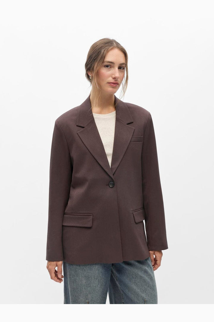Object - Objlisa Lo Blazer - 5122508 Seal Brown
