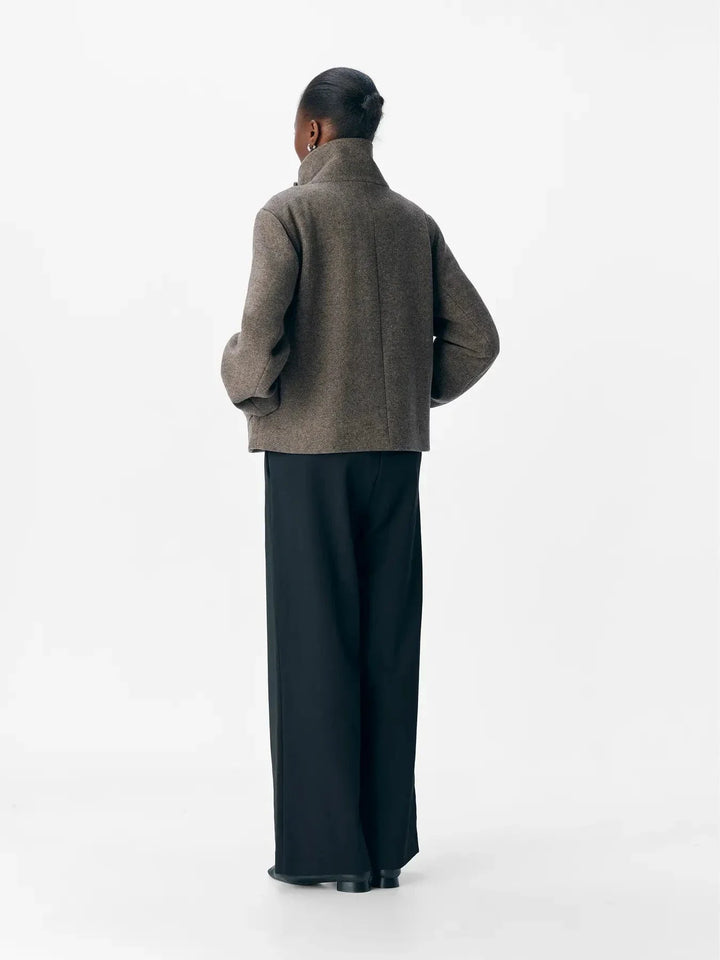 Object - Objriki Re Short Jacket - 4535518 Morel Melange Frakker 